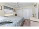Bright bedroom with a double bed and ample closet space at 16446 Belo Ct, Punta Gorda, FL 33955