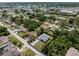 Aerial view of neighborhood homes, showcasing the home's location in the area at 2049 Delta St, Port Charlotte, FL 33952