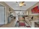 Bright and airy living room with views to kitchen at 3310 Loveland Blvd # 1502, Punta Gorda, FL 33980