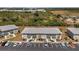 Aerial view of condo community and surrounding landscape at 3310 Loveland Blvd # 1502, Punta Gorda, FL 33980