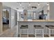 Bright kitchen features a breakfast bar and modern appliances at 3310 Loveland Blvd # 1502, Punta Gorda, FL 33980