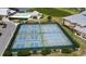 Community tennis and pickleball courts at 2061 Willow Hammock Cir # 202, Punta Gorda, FL 33983