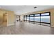 Living room with water views and hardwood floors at 1500 Park Beach Cir # 3C, Punta Gorda, FL 33950