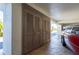Private storage unit with brown louvered doors at 1500 Park Beach Cir # 3C, Punta Gorda, FL 33950