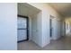 Exterior view showing building entrance with doors and hallway at 1500 Park Beach Cir # 3C, Punta Gorda, FL 33950