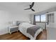 Bright bedroom with water views and a comfortable bed at 1500 Park Beach Cir # 3C, Punta Gorda, FL 33950