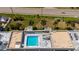 Top-floor pool and sundeck with ample lounge space at 1500 Park Beach Cir # 3C, Punta Gorda, FL 33950