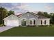 One-story home with green exterior at 10000 Antler St, Port Charlotte, FL 33981