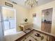 Convenient indoor laundry room with washer and dryer hookups at 22239 Midway Blvd, Port Charlotte, FL 33952