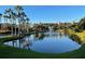 Community features a pond with fountain at 87 Vivante Blvd # 8742, Punta Gorda, FL 33950
