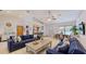 Bright and airy living room featuring modern furnishings and an open-concept design at 7263 Sablon Rd, North Port, FL 34291