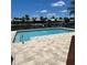 Inviting rectangular pool with a large patio at 65 Ocean Dr, Punta Gorda, FL 33950