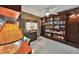 Home office with built-in shelves and desk at 150 Harborside Ave # 314, Punta Gorda, FL 33950