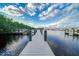 Community boardwalk and boat dock access at 150 Harborside Ave # 314, Punta Gorda, FL 33950