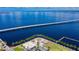 Aerial view of waterfront property with resort amenities at 150 Harborside Ave # 314, Punta Gorda, FL 33950