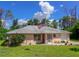 Charming light pink house with American flag at 7263 Sablon Rd, North Port, FL 34291