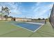 Two community pickleball courts with green and blue surface at 648 Schooner St, North Port, FL 34287