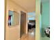 Hallway view of bedroom and living room at 1629 Birchcrest Blvd, Port Charlotte, FL 33952