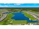 Wide aerial view of community, highlighting the property's location at 15999 Grassland Ln # 3221, Punta Gorda, FL 33982