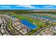 Aerial view showcasing the property and its surroundings at 15999 Grassland Ln # 3221, Punta Gorda, FL 33982