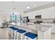 Modern kitchen with white cabinets and granite countertops at 15999 Grassland Ln # 3221, Punta Gorda, FL 33982
