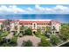 Aerial view of waterfront condo building entrance at 85 Vivante Blvd # 8534, Punta Gorda, FL 33950