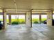 Covered parking garage with water views at 85 Vivante Blvd # 8534, Punta Gorda, FL 33950