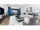 Living room with water view and balcony at 85 Vivante Blvd # 8534, Punta Gorda, FL 33950