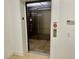 Open elevator with control panel at 85 Vivante Blvd # 8534, Punta Gorda, FL 33950