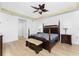Bright and airy main bedroom with hardwood floors at 85 Vivante Blvd # 8534, Punta Gorda, FL 33950