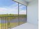 Relaxing screened balcony overlooking scenic waterway at 14121 Heritage Landing Blvd # 731, Punta Gorda, FL 33955