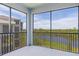 Screened balcony overlooking a lake and lush landscape at 14121 Heritage Landing Blvd # 731, Punta Gorda, FL 33955