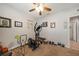 Home gym with elliptical and other exercise equipment at 27441 Natal Dr, Punta Gorda, FL 33983