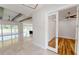 Bright and airy living room with a view and access to balcony at 28992 Gin Ln, Punta Gorda, FL 33982