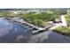 Community boat docks and gazebo at 28992 Gin Ln, Punta Gorda, FL 33982