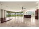Open-concept great room with panoramic views and hardwood floors at 21321 Harborside Blvd, Port Charlotte, FL 33952