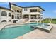 Large pool with spa and stunning home views at 21321 Harborside Blvd, Port Charlotte, FL 33952