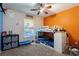 bedroom with bunk bed, dresser, and ceiling fan at 265 Tipton St, Port Charlotte, FL 33954