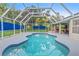 Large screened-in pool, perfect for Florida living at 5001 Richmond Ter, North Port, FL 34287