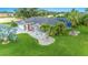 Single-Gathering home with attractive landscaping and a large yard at 5001 Richmond Ter, North Port, FL 34287
