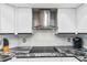 Modern kitchen with stainless steel appliances and granite countertops at 5001 Richmond Ter, North Port, FL 34287