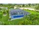 Single-Gathering home with pool and screened enclosure, desirable backyard at 5001 Richmond Ter, North Port, FL 34287