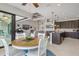 Casual dining area with table and chairs near the kitchen at 14041 Clarissa Ln, Port Charlotte, FL 33981