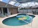 Private pool and patio perfect for relaxation at 7100 Mineola Rd, Englewood, FL 34224