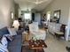 Open floor plan with living room and kitchen view at 26470 Rampart Blvd # 123, Punta Gorda, FL 33983