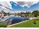Scenic waterfront property with private dock and boats at 3621 Whippoorwill Blvd, Punta Gorda, FL 33950
