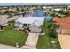 Single-Gathering home with a metal roof and a two-car garage at 3621 Whippoorwill Blvd, Punta Gorda, FL 33950
