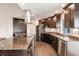 Updated kitchen with granite countertops and stainless steel appliances at 3621 Whippoorwill Blvd, Punta Gorda, FL 33950