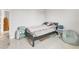 Small bedroom with twin bed and bean bag chair at 16195 Maya Cir, Punta Gorda, FL 33955