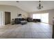 Spacious living room with tile floors and high ceilings at 695 Coronado Dr, Punta Gorda, FL 33950